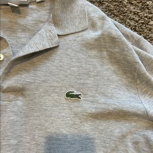 Lacoste Gray Polo Shirt